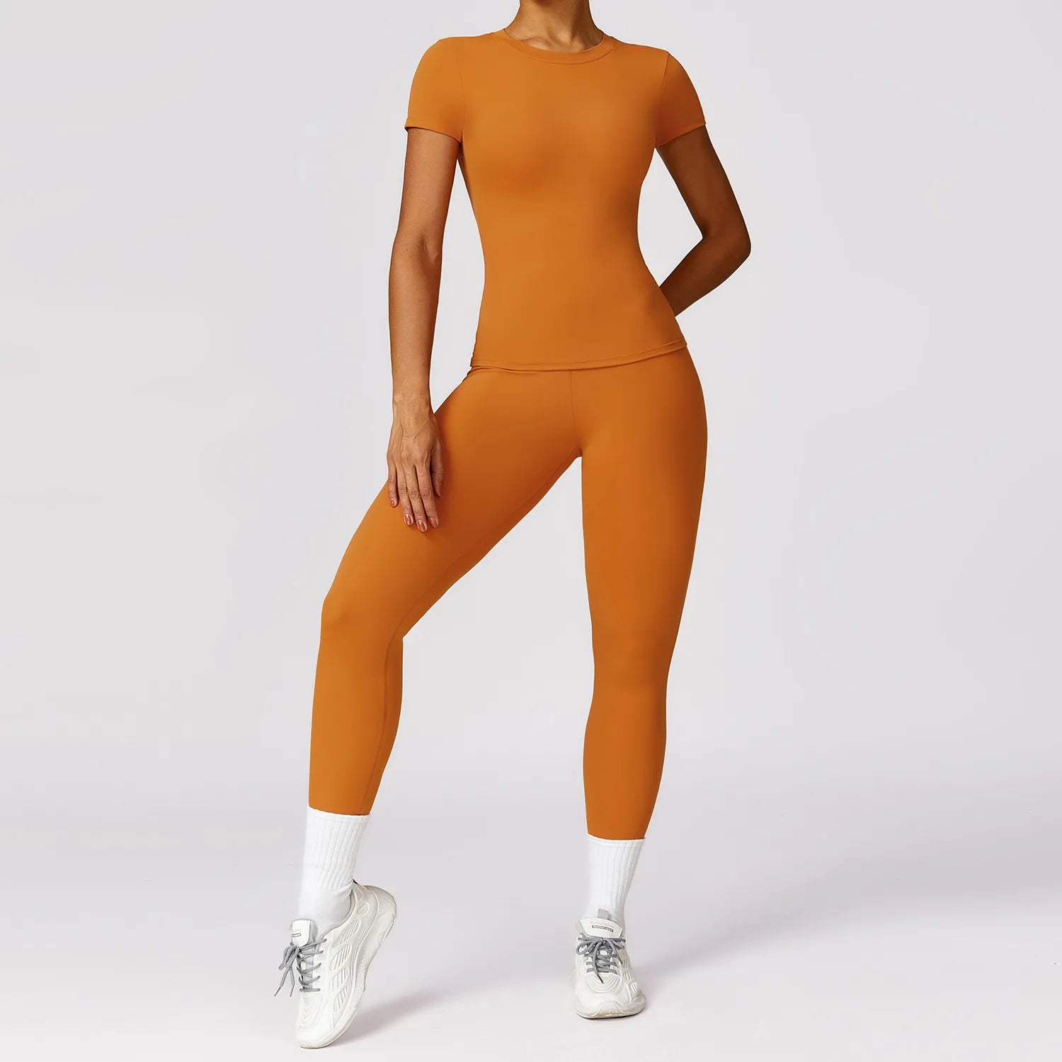 Ensemble Jade Fitness – Leggings et haut de fitness pour femme
