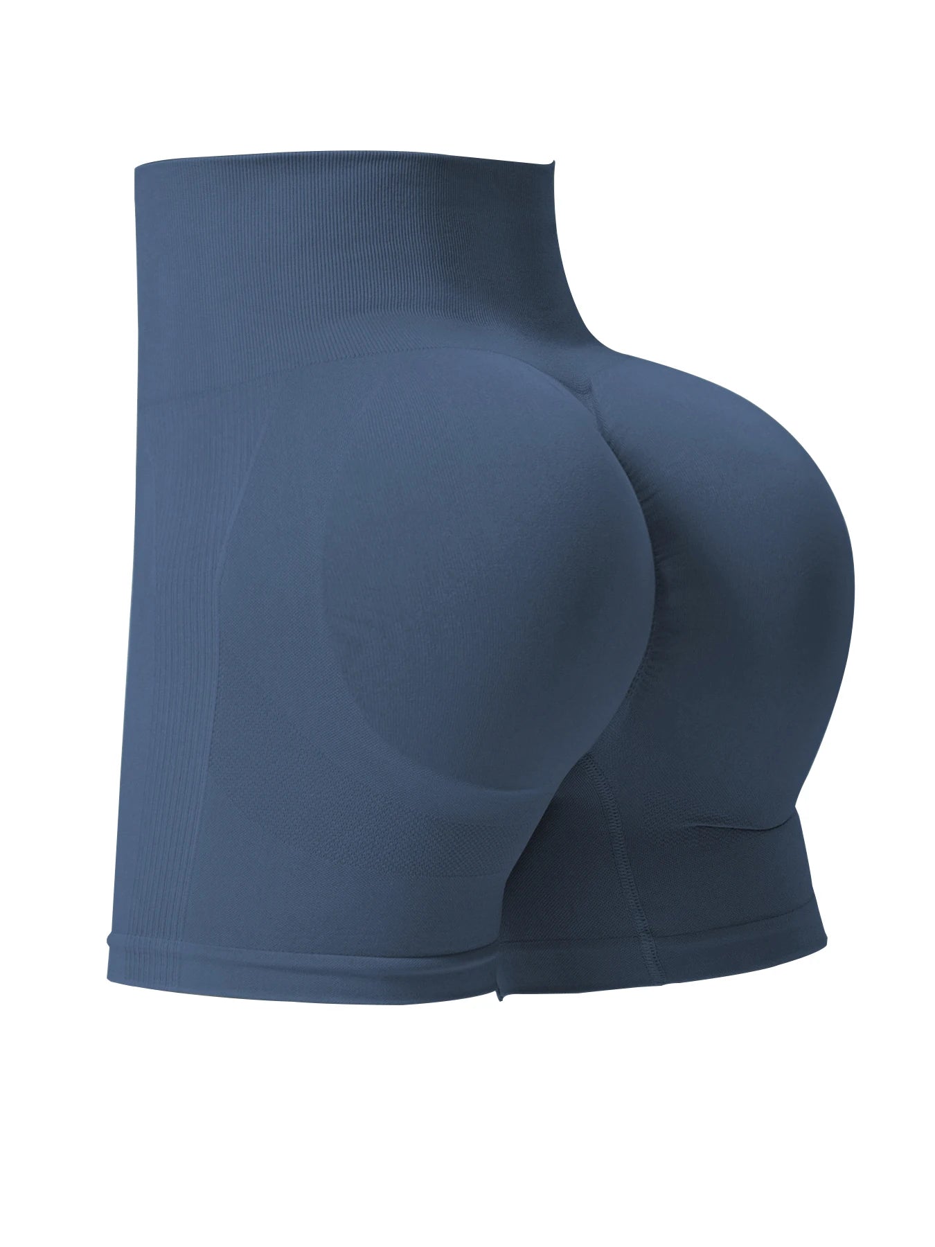 CHRLEISURE Seamless Ribbed Yoga Shorts For Women High Waisted Biker Tights Elastic Workout Slim Sports Leggings Sportswear