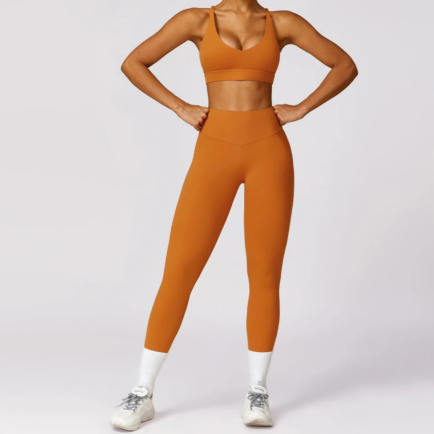 Ensemble Jade Fitness – Leggings et haut de fitness pour femme