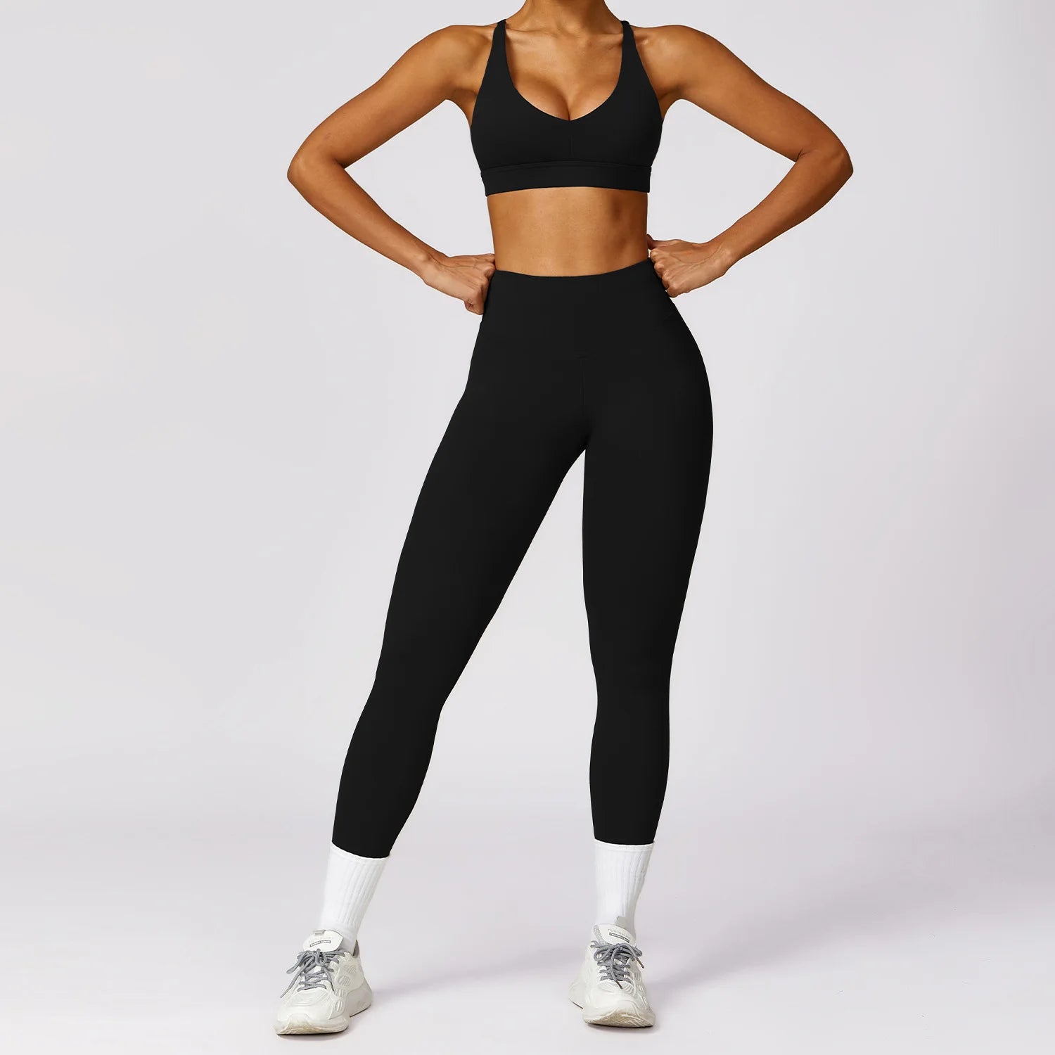 Ensemble Jade Fitness – Leggings et haut de fitness pour femme