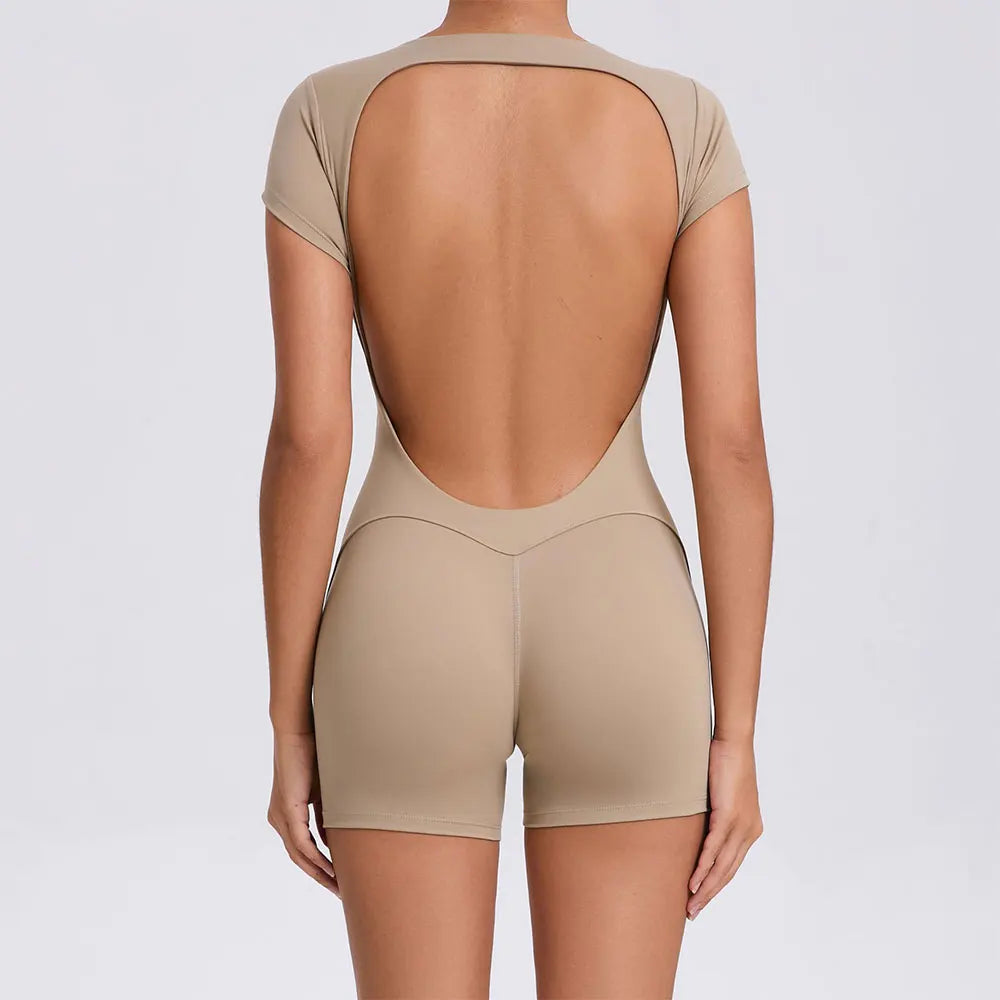 Combinaison Fitness Élise – Body Sport Femme Sexy et Confortable