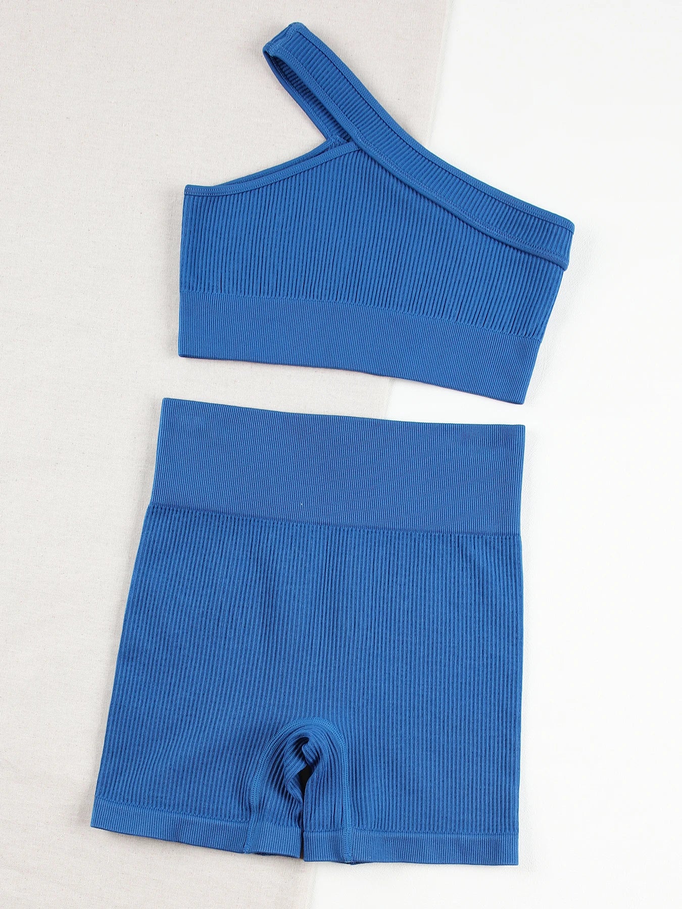Ensemble Fitness Élina – Legging & Brassière Sans Coutures Côtelés