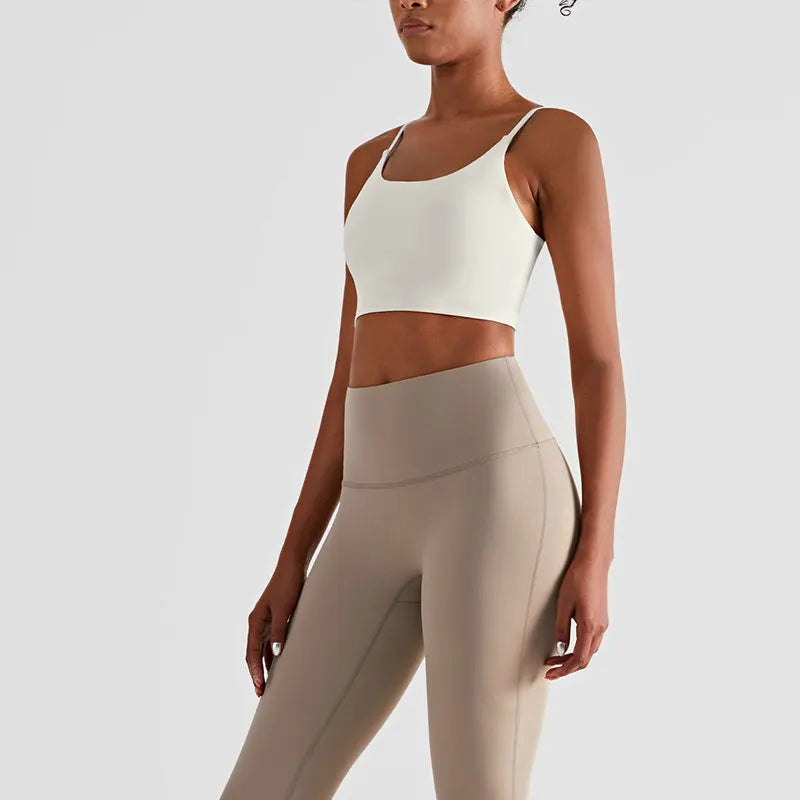 Brassière Fitness Mila – Top Respirant à Bretelles à Séchage Rapide