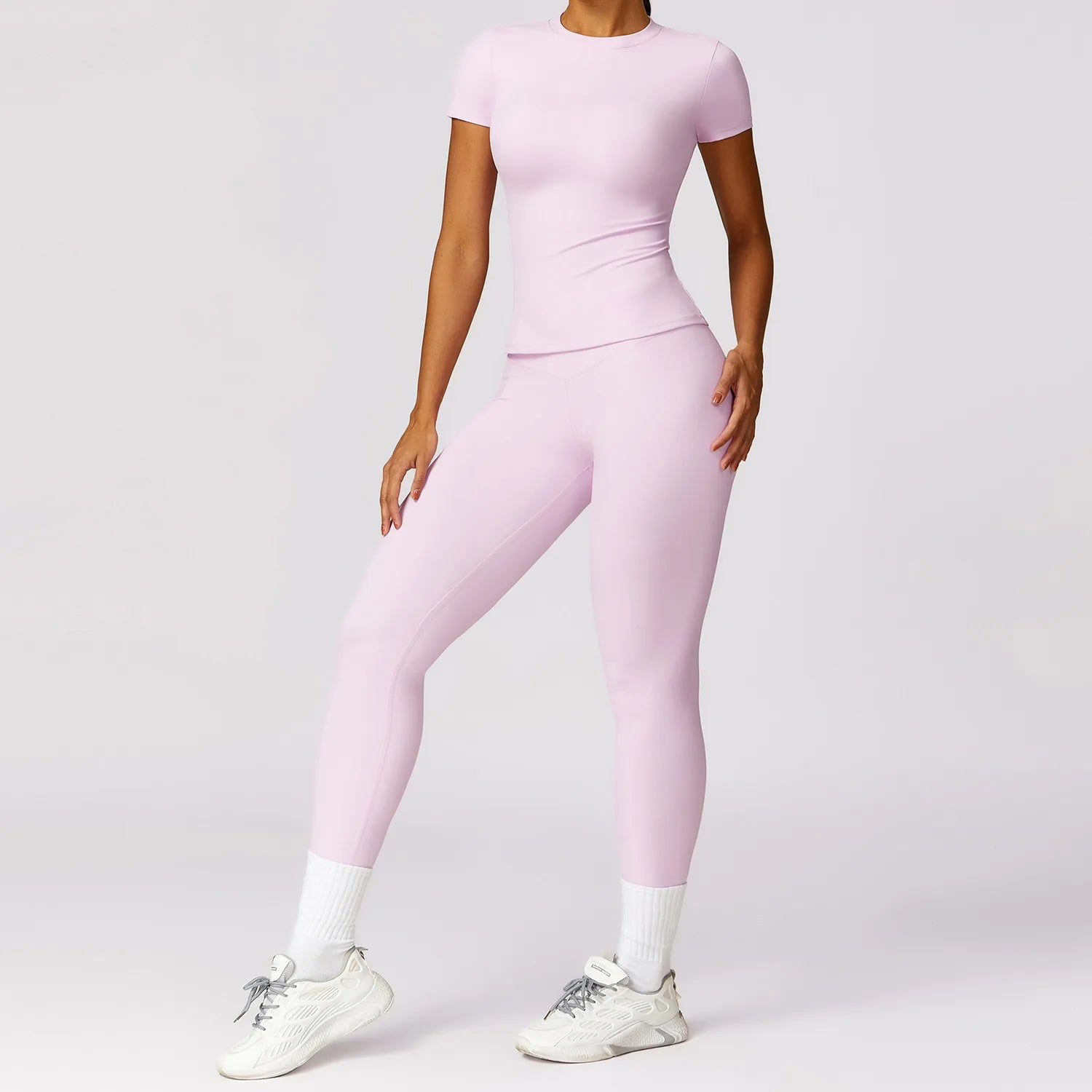 Ensemble Jade Fitness – Leggings et haut de fitness pour femme