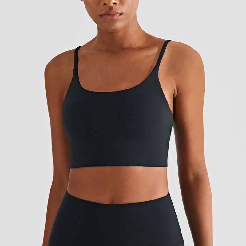 Brassière Fitness Mila – Top Respirant à Bretelles à Séchage Rapide