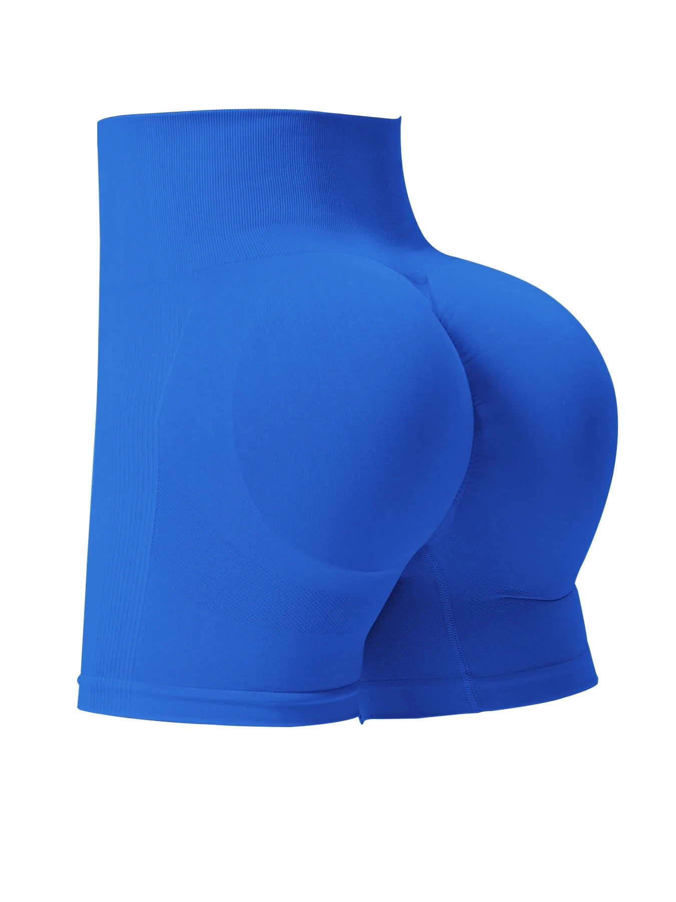 CHRLEISURE Seamless Ribbed Yoga Shorts For Women High Waisted Biker Tights Elastic Workout Slim Sports Leggings Sportswear